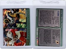 1993 Pro Select College Connections JEROME BETTIS REGGIE BROOKS #CC2 Notre Dame