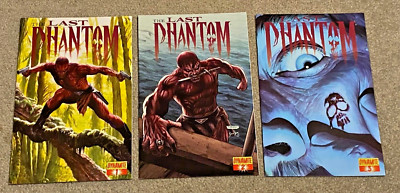 THE LAST PHANTOM 1-3 (of 12)  (Dynamite Comics 2010) 1 2 3  VF/NM  Variant