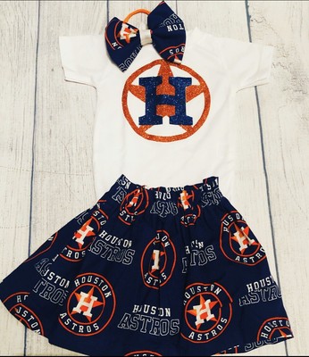 baby girl astros outfit