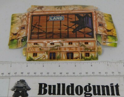 1996 Jurassic Park The Lost World Site B Board Game 3D Building