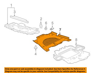 Engine Splash Shield Compatible With Cadillac Cts 2008 2014 Under Cover Right Side And Left Side Sedan Rwd Coupe Wagon Engine Case Guards Ac Exterior Accessories