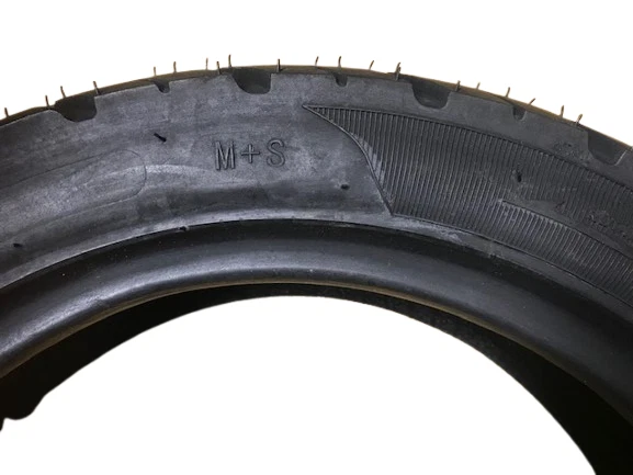 Allwetter Roller Reifen Set 120/70-12 & 130/70-12 (M+S) 62P + 51J Vorne + Hinten - Bild 3 von 4