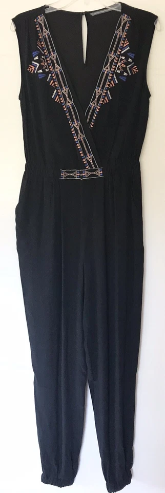 Mono negro Anthropologie Twelfth Street Cynthia Vincent para mujer talla S usado en excelente estado $225 Foto 2 de 4