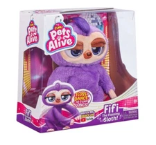 Pets Alive Fifi the Flossing Sloth Battery Powered Robotic Toy by ZURU