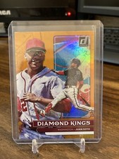 2022 Donruss Juan Soto Diamond Kings Orange Holo Parallel #20