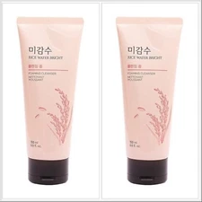 lot of 2 THE FACE SHOP Rice Water Bright Foaming Cleanser 150ml each US Seller
