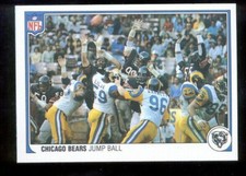 1983 Fleer Action DAN HAMPTON OTIS WILSON Chicago Bears Card