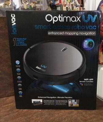Tzumi OptiMax UV Light Smart Optics Robo Vac vacuum cleaner  chemical free