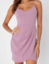 Lulus Forever Your Girl Mauve Pink Dress Size Small