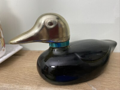 Vintage Avon Duck Aftershave. Full. E12