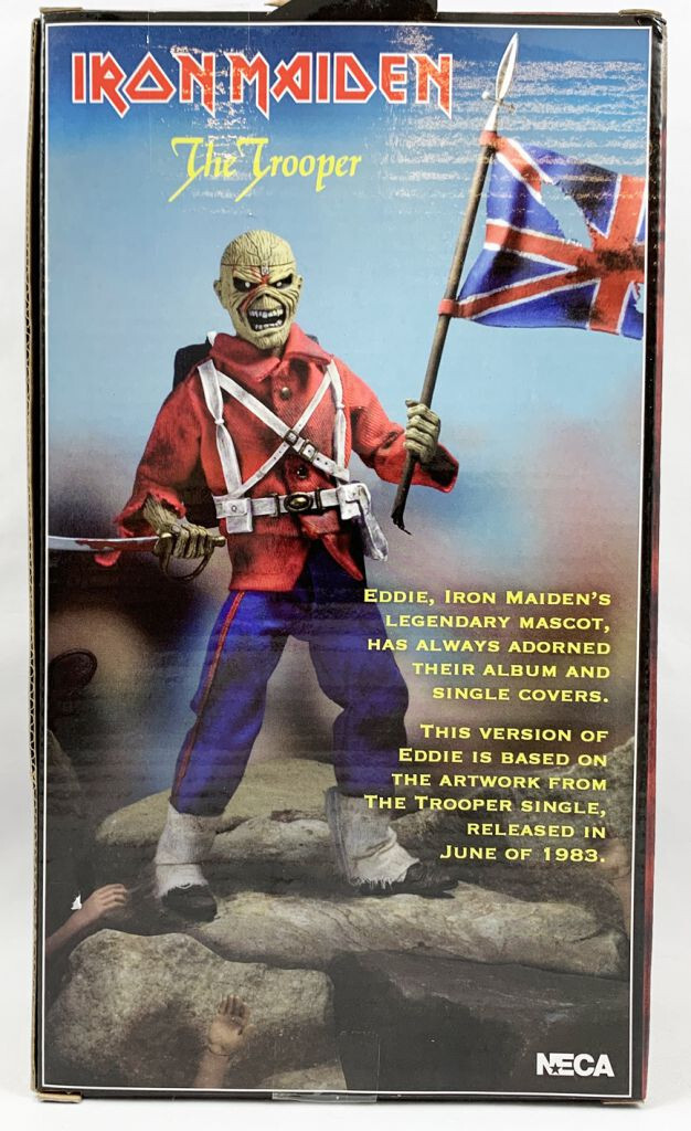 Iron Maiden Retro Action Figure Trooper Eddie 20 cm Neca Figures