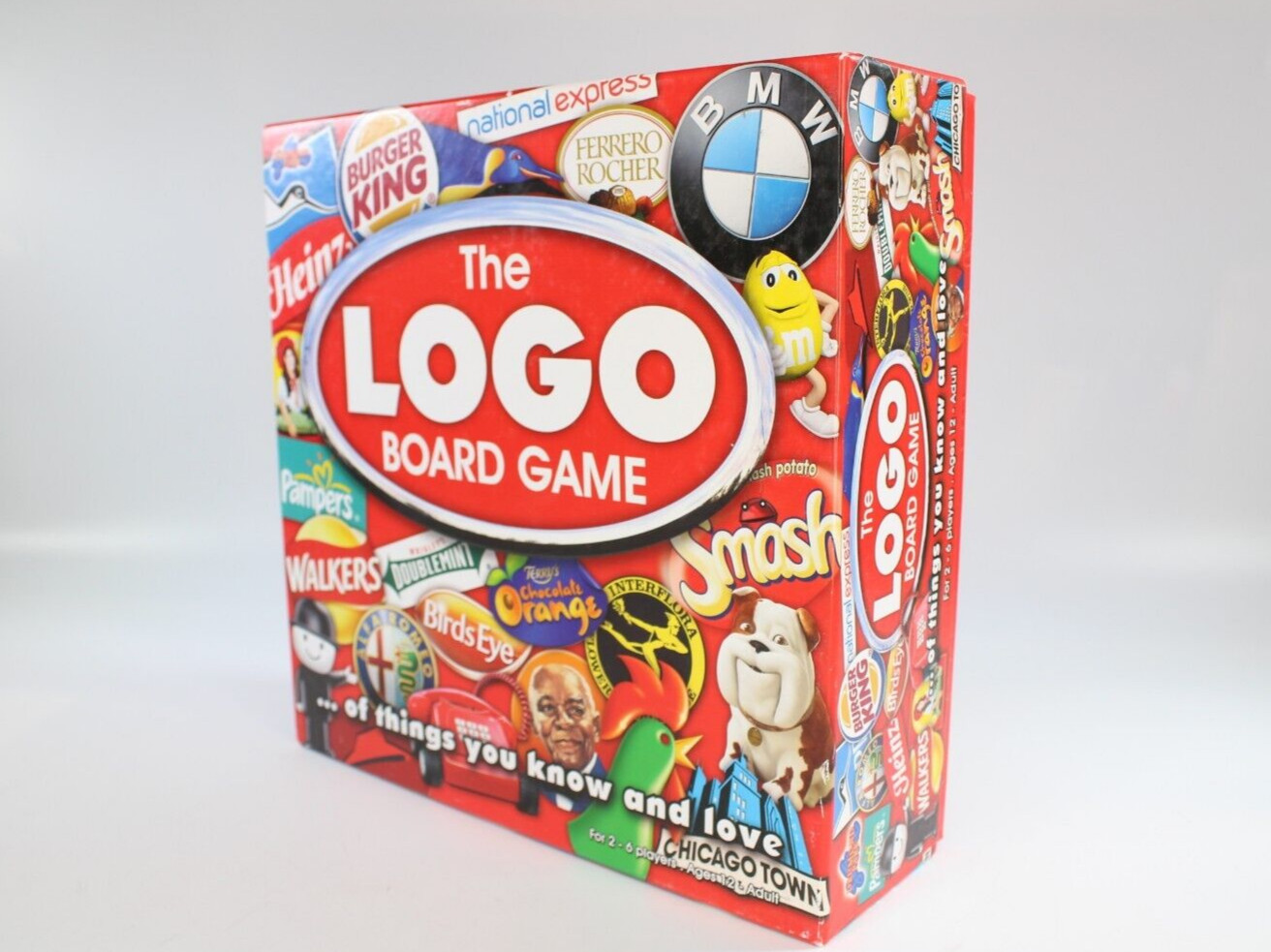 The LOGO Board Game 2014 Drumond Park Complete Red Logo