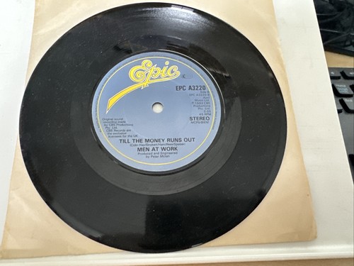 Men At Work - Overkill 7" Vinyl Single Record - Picture 4 of 6