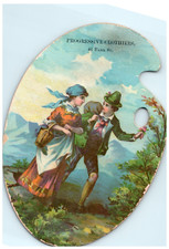 J.H. Dudley & Co. Waterbury CT Clothing Romantic Mountains - Artist Palette Larg