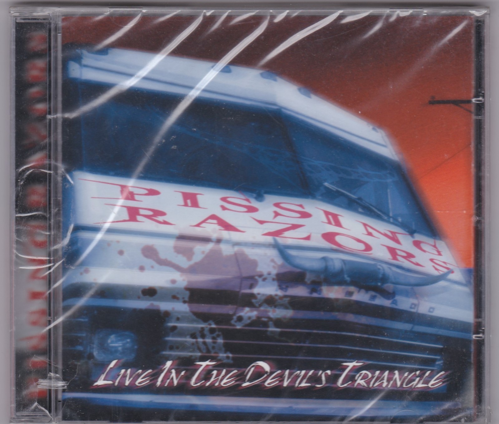 Pissing Razors  * Live in the devil's triangle *  CD NUOVO SIGILLATO