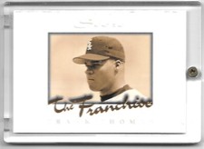1996 Pinnacle Score Baseball The Franchise Frank Thomas  # 7 of 9 Glowing card