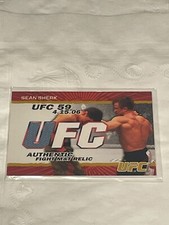 2009 Topps UFC - SEAN SHERK #FM-SS Authentic Fight Mat RELIC MMA