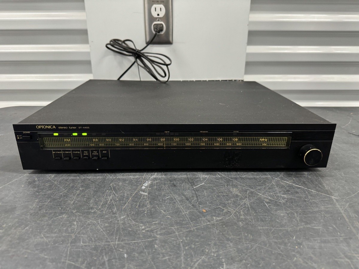 ■OPTONICA シャープ ST‐1030B ビンテージステレオチューナー □OPTONICA シャープ ST‐1030B ビンテージステレオチューナー