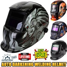 Auto Darkening Welding Mask Solar Power Welders Helmet ARC TIG MIG Grinding UK