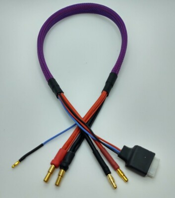 2s 24  RC Balance Charge Lead 4mm/5mm bullet Hi-Amp Venom Icharger 406 Protek