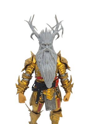 Custom 3d Printed Oakbeard Treeman Headsculpt For Mythic Legions 1/12 Scale 