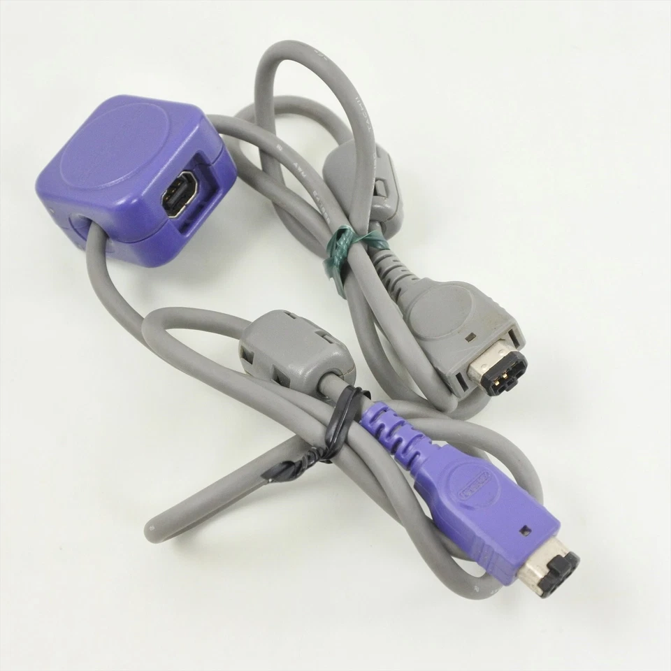 Gameboy Advance TSUSHIN Connector Link Cable AGB-005 Boxed Nintendo 7182 gba - Image 2 of 4