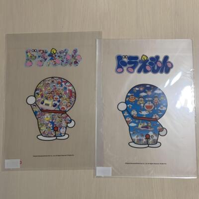 Doraemon Takashi Murakami Clear File Set Anime Figur Animation