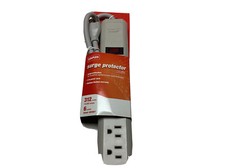 Staples 6-Outlet 312 Joules Surge Protector Power Strip with 3 ft. Power Cord