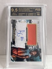2021-22 Topps Inception Overtime Elite  AUTO BRYCE GRIGGS RC ROOKIE FCG 9.5