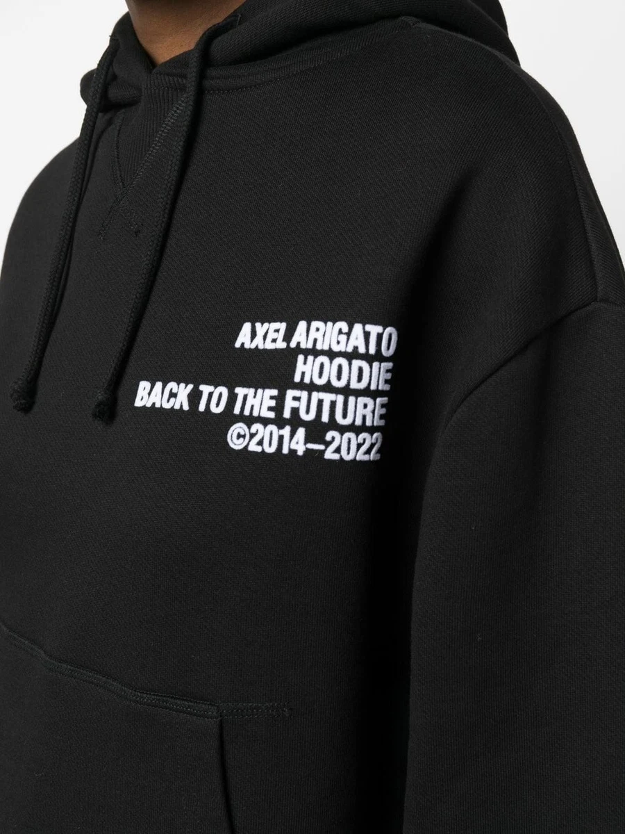 Axel Arigato Cure printed cropped hoodie Black Sz L