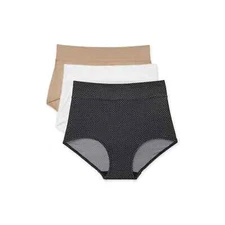 WARNERS BLISSFUL BENEFITS BRIEF PANTIES 3 PACK RS9043 173
