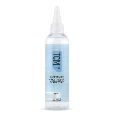 TCM Peppermint & Tea Tree Scalp Tonic | Clarifying Scalp Treatment, 4oz