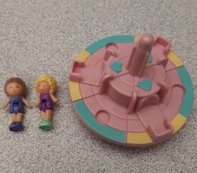 1993 Vintage Bluebird Polly Pocket Merry-Go-Round Pals Figures