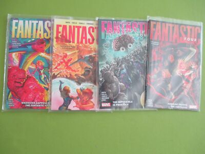 Fantastic Four Paperbacks 1,2,3,4  US Marvel Retail  $ 73,96