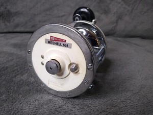 RARE VINTAGE GARCIA MITCHELL 624 MULTLIER SEA FISHING REEL MADE