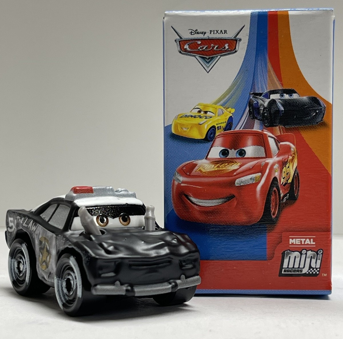 disney pixar cars mini racers “ SHERIFF 54 The Law “ Box # 19 | eBay