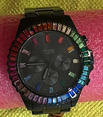 Fossil Archival Series Wrist Watch LE1085 Rare Find! Good Condition
