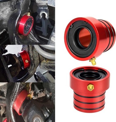 Tube Seal Pair Front Outer Axle Seals Dana 30/44 for Wrangler 2PCS- Color: red