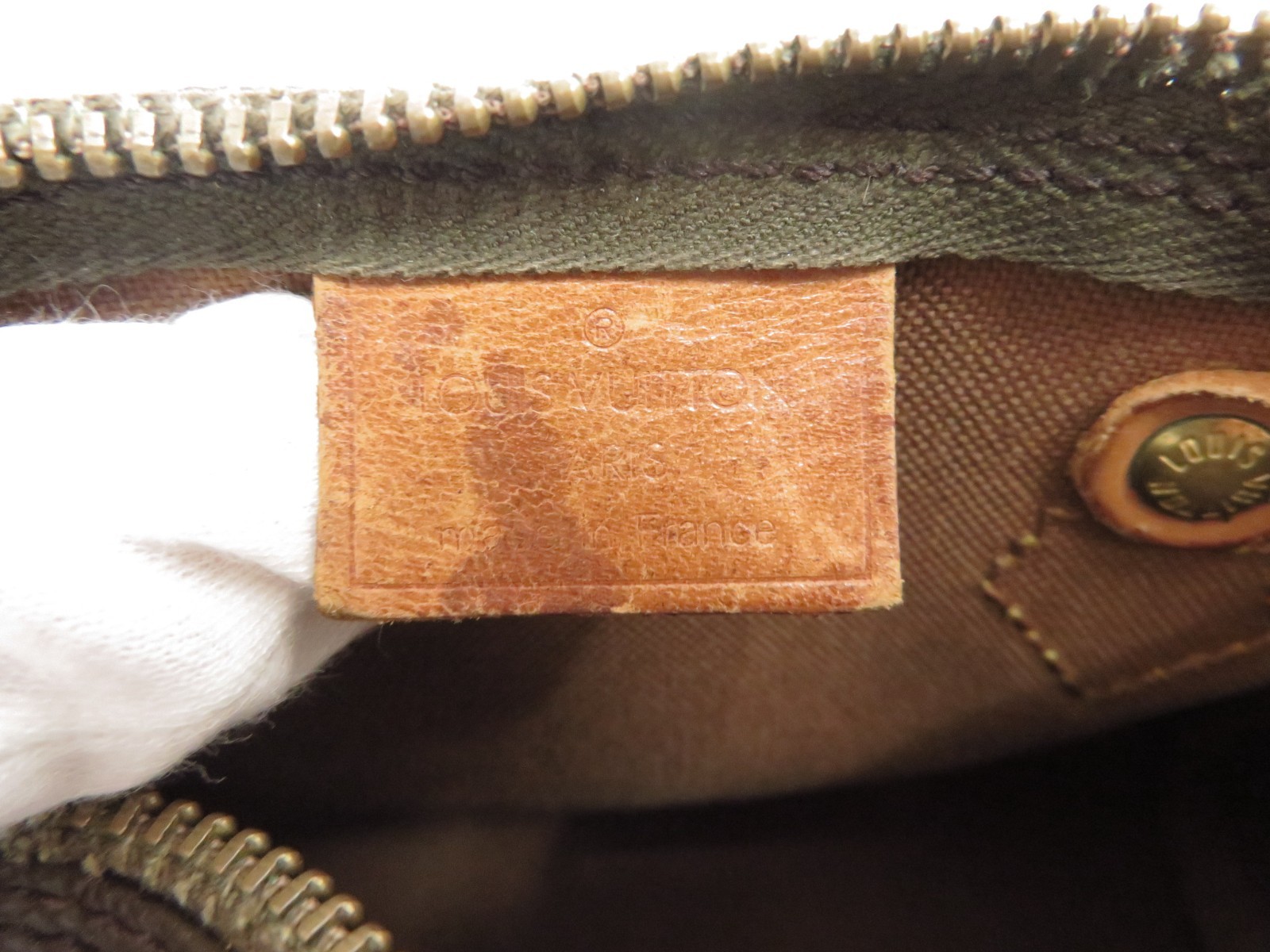 Authentic Louis Vuitton Monogram Mini Speedy Hand Bag F#47717