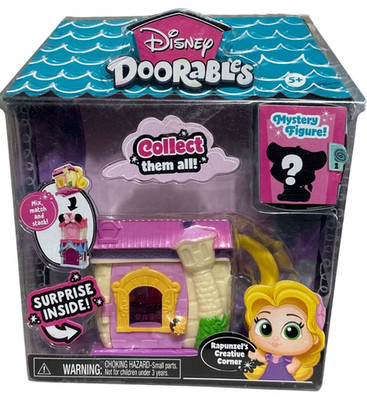 Disney Doorables Rapunzel's Creative Corner Mystery Figure Playset Collectible