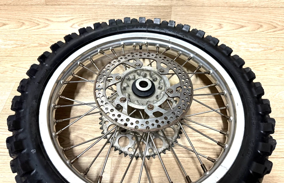 1998-1999 Honda CR125R OEM DID 19x1,85 ступица обода заднего колеса **красивая ** - Изображение 3 из 4
