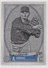 2021 Topps Gypsy Queen Black & White 31/50 Andres Gimenez #76 Rookie RC 4l8