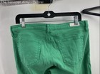 AG Adriano Goldschmied Womens Green Coin Pocket Denim Skinny Jeans Size 31R — photo 6