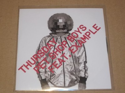 Pet Shop Boys Feat. Example   Thursday cdr Promo UK 2013