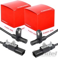 2X Herth+Buss ABS-SENSOR Raddrehzahl Hinten Passend FüR Nissan Qashqai X-TRAIL