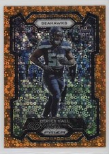 2023 Panini Prizm Rookies Disco Prizm Derick Hall #388 18lj