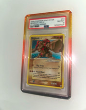 Pokémon TCG 2006 EX Legend Maker Regirock Star Gold Star Holo 91/92 PSA 8 SWIRL  on eBay