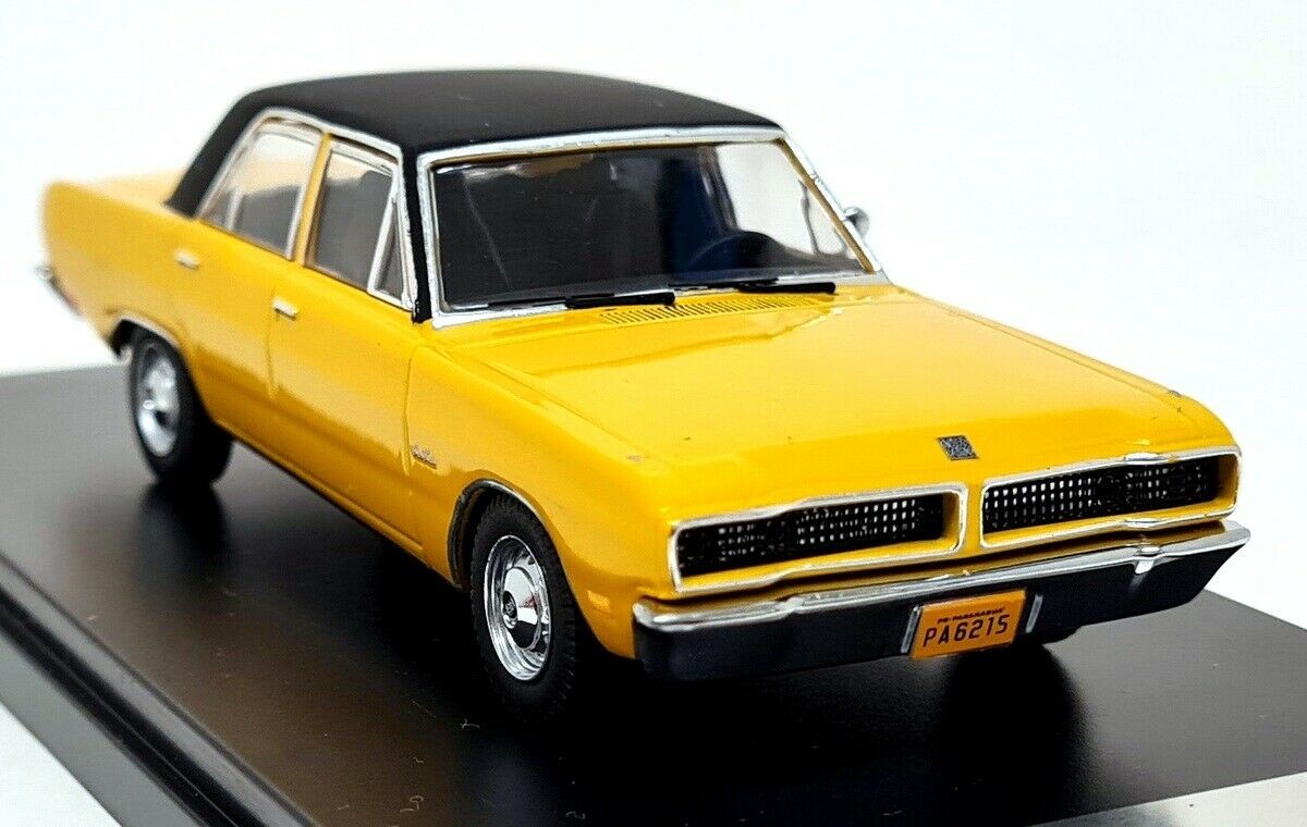 PRX 1/43 Dodge Dart Gran Sedan 1976 Yellow Diecast Model Car