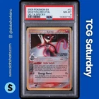 2005 POKEMON EX DELTA SPECIES #12/113 MEWTWO REVERSE HOLO STAMPED PSA 8