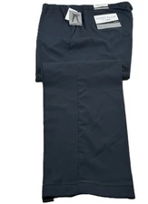 Perry Ellis Portfolio Men's Slim-Fit Drawstring Dress Pants - Dark Sapphire-2XL